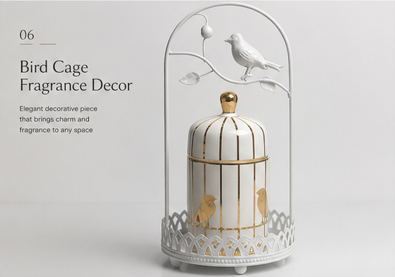 Aroma diffuser and decorative vessels